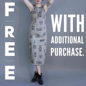 vtg 90s ethnic tribal graphic print maxi dress